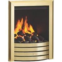 Be Modern Design Brass Rotary Control Inset Gas Manual Fire 510mm x 173mm x 605mm (420TT)