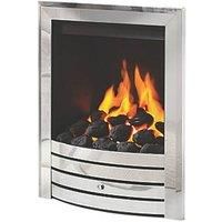 Be Modern Vortex Inset Radiant Deepline Gas Fire Chrome Design Trim