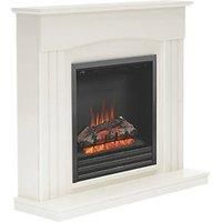 Be Modern 2kW Linmere 44" Electric Fireplace Suite - Soft White