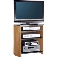 Alphason FW750 LOB Finewoods TV Cabinet 750mm Wide in Light Oak