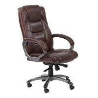 Alphason Designs Northland Brown Leather Faced Executive Chair