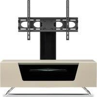 ALPHASON Chromium 2 Cantilever CRO2-1000BKT-IV 1000 mm TV Stand with Bracket - Ivory