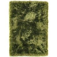 Asiatic Plush Shaggy Rug, 120 x 170cm  Green