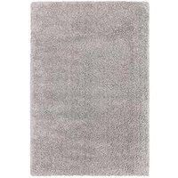 Ritchie Modern Soft Plain Thick High Pile Shaggy Rug in Beige, Blue, Charcoal, Cream, Duck Egg, Grey, Red and Yellow Carpet (Light Grey, 160x230cm (5/'3"x7/'7"))