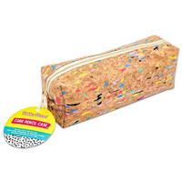 Pukka Pad Cork Pencil Case - Brown - Back To School Stationery - Pencil Cases - Stationery Supplies