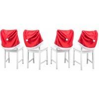 The Waterside Waterside Set Of 4 Santa Chair Covers