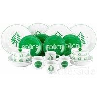 20pc Peace Tree Dinner Set