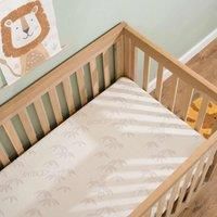 Clair De Lune Wool And Coir Premium Cot Bed Mattress, White