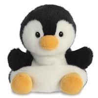 Aurora Palm Pals, Chilly The Penguin Soft Toy, 33481, 5 inches, Black and White