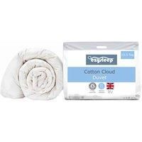 10.5 Tog Feels Like Down Cotton Cloud Duvet - Single