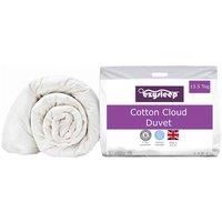 13.5 Tog Feels Like Down Cotton Cloud Duvet - Single