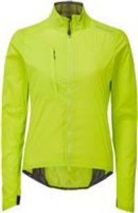 Altura Womens Airstream Lightweight Water Repellent Packable Cycling Jacket - Lime - 16