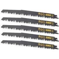 Dewalt DT2352-QZ Reciprocating Blades, One Size, Set of 5 Pieces