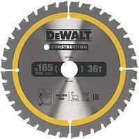 Dewalt DT1950-QZ Construction Circ Saw Blade, Yellow, 165 x 20 mm