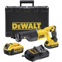 DeWalt 18V XR Lithium-Ion Reciprocating Saw with Batteries