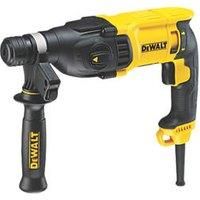 DeWALT 3-Mode 800w 2.6J SDS Plus/SDS+ Hammer Combi Chisel Drill 240v D25133K