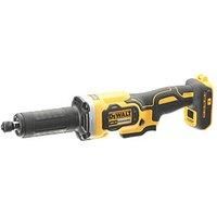 Dewalt DCG426N-XJ DCG426N-XJ-Amoladora recta escobillas XR 18V sin cargador/batería, 18 V, Yellow/Black, 125mm