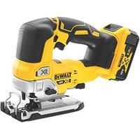 DeWalt DCS334P2-GB 18V 2 x 5.0Ah Li-ion Brushless Top Handle Jigsaw Kit