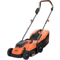 Black and Decker BCMW3318 36v Cordless Rotary Lawnmower 330mm (Uses 2 x 18v) 2 x 2ah Liion Charger