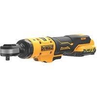 DEWALT DCF503D1-GB 1x2.0Ah 12V 3/8in Open Head Ratchet Compact Design Motor Pro