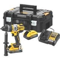 DeWalt DCD999 18v XR Cordless High Power Combi Hammer Drill 2 x 5ah Li-ion Powerstack Charger Case