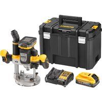 Dewalt DCW620H2 1/2in Plunge Router 18V 2 x 5.0Ah POWERSTACK™ Li-ion