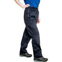 Ladies Trousers Action Work Combat Pants Multiple Zip Pockets Knee Pad Pockets