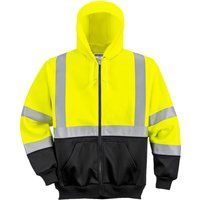 Portwest - Hi-Vis Safety Workwear Two-Tone Zipped Hoodie Zipped Top