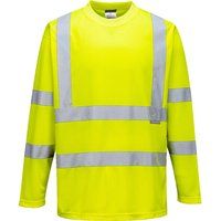 Hi Vis Long Sleeved T Shirt RIS 3279 Portwest S178