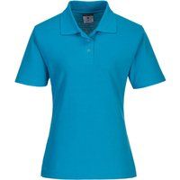 Portwest Ladies Naples Polo Shirt Aqua 2XL