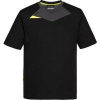 Portwest DX411-DX4 S/S-Black-Large T-Shirt, L