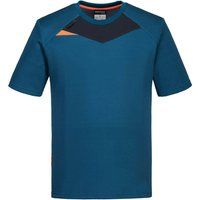 Portwest DX4 Short Sleeve T Shirt Metro Blue L