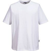 Portwest Cotton MeshAir Chefs T Shirt White XL