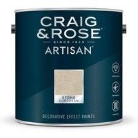 Craig & Rose Artisan Stone Effect Paint - European Stone - 2.5L