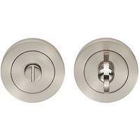 Carlisle Brass Standard WC Thumbturn Set Satin Nickel 50mm (228JA)