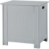 ALASKA LAUNDRY CABINET STORAGE UNIT GREY BATHROOM CHEST BIN CUPBOARD BATHROOM