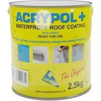 Acrypol+ White Waterproof Roof Coating - 2.5kg