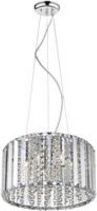 Impex Ferrara Crystal 4 Light Pendant Light - Clear