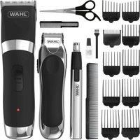 Wahl Clipper Kit, Cordless Grooming Set, Hair Clippers for Men, Men’s Beard Trimming, Nose Ear and Brow Trimmer, Cordless, Corded, Total Body Groom, Home Haircutting