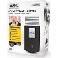 WAHL 3615-0403 Pocket Travel Shaver - Black & Silver, Silver/Grey,Black