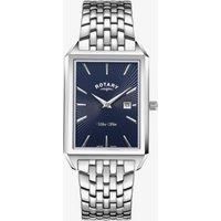 Rotary Ultra Slim Gents Watch (GB08020/05 Navy Dial)