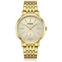 Rotary Dress Small-Seconds Quartz (37mm) Champagne Guilloché Dial / GB05323/03