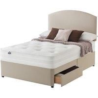 Silentnight Mirapocket 1200 Which Best Buy 90cm 2 Drawer Divan Bed Set - Sandstone