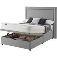 Silentnight Mirapocket 1200 Ottoman Non-Storage Divan Set Grey Slate 180cm