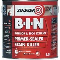 Zinsser BIN White Multisurface Matt Primer 2.5L