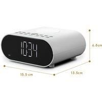 Roberts ORTUSDAB Clock Radio - White