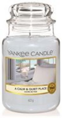 Yankee Candle Scented Candle | A Calm and Quiet Place Large Jar Candle | Burn Time: Up to 150 Hours