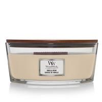 Woodwick Ellipse Scented Candle with Crackling Wick | Vanilla Bean | Up to 50 Hours Burn Time