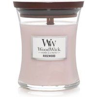 Woodwick Rosewood scented candle with wooden wick 275 g