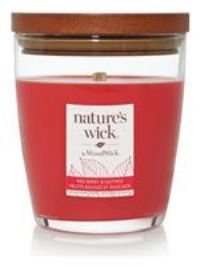 Nature's Wick Medium Tumbler Redberry & Nutmeg